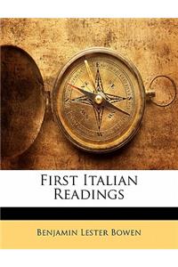 First Italian Readings