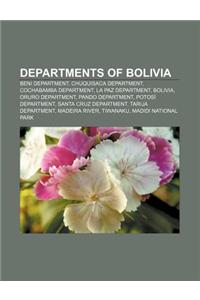 Departments of Bolivia