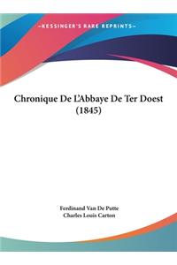 Chronique de L'Abbaye de Ter Doest (1845)