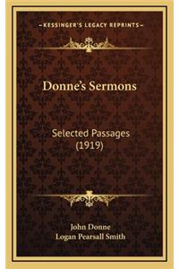 Donne's Sermons