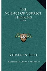 Science Of Correct Thinking