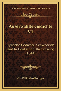 Auserwahlte Gedichte V1