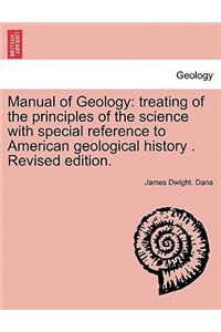 Manual of Geology