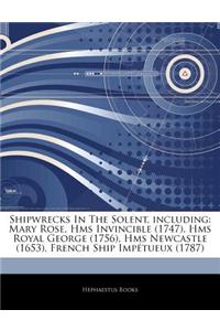 Articles on Shipwrecks in the Solent, Including