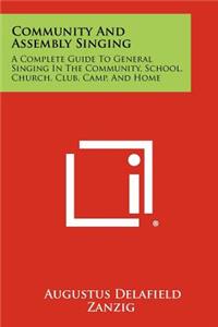 Community And Assembly Singing
