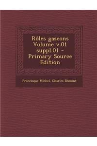Roles Gascons Volume V.01 Suppl.01 (Primary Source)