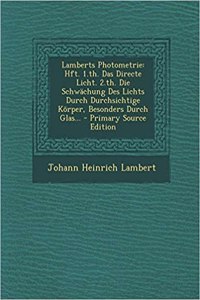Lamberts Photometrie