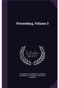 Proceeding, Volume 3