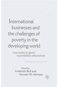 International Businesses and the Challenges of Poverty in the Developing World