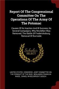 Report of the Congressional Committee on the Operations of the Army of the Potomac