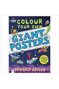 Colour your own Giant Posters: Spooky Space
