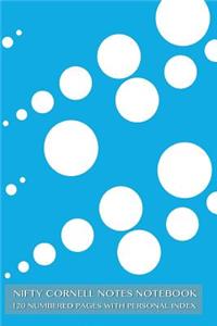 Nifty Cornell Notes Notebook 120 Numbered Pages with Personal Index