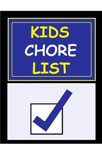 Kids Chore List