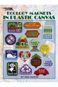 Ecology Magnets in Plastic Canvas