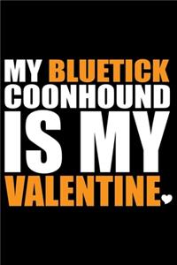 My Bluetick Coonhound Is My Valentine