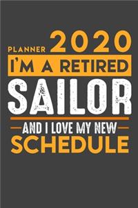Planner 2020 - 2021 Weekly for retired SAILOR