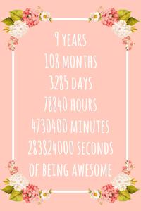 9 Years of Being Awesome