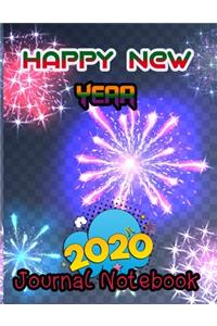 Happy New Year 2020 Journal Notebook