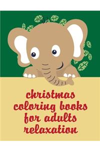 Christmas Coloring Books For Adults Relaxation