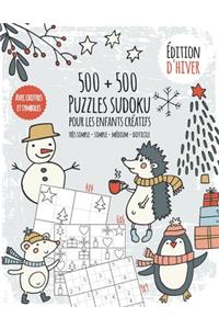 Livre de sudoku des saisons pour les enfants créatifs