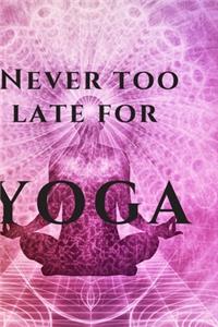 Your Ideal Yoga Journal /Lined Notebook For 2049