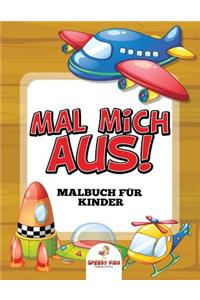 Geschäftige Roboter Malbuch (German Edition)