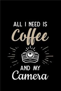 All I Need Is Coffee And My Camera