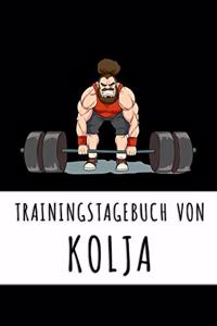 Trainingstagebuch von Kolja