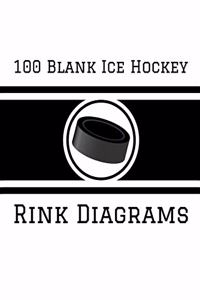100 Blank Ice Hockey Rink Diagrams