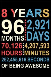 8 Years Of Being Awesome