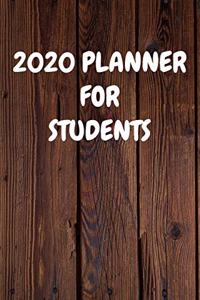 2020 Planner for Students