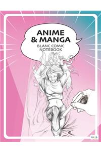Anime Manga Blank Comic Notebook