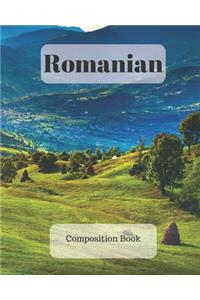 Romanian Composition Book