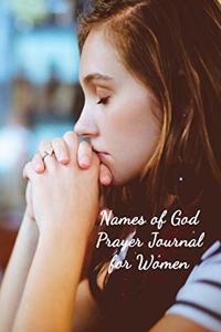 Names of God Prayer Journal for Women