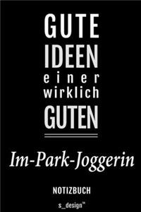 Notizbuch für Im-Park-Jogger / Im-Park-Joggerin