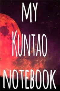 My Kuntao Notebook