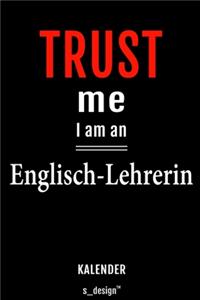 Kalender für Englisch-Lehrer / Englisch-Lehrerin