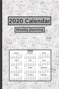 2020 Calendar