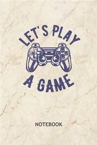 Let's Play A Game