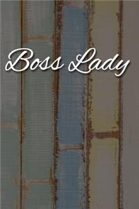 Boss Lady Notebook