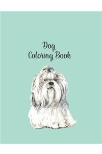 Dog Coloring Book