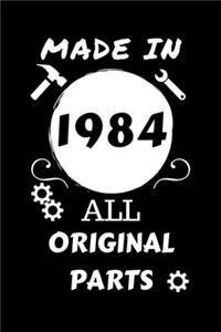 Made In 1984 All Original Parts