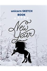 sketchbook gift unicorn