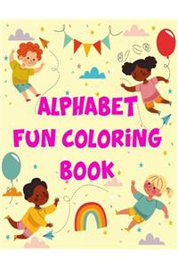 Alphabet Fun Coloring Book