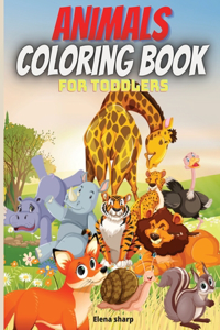Animals Coloring Book For Toddlers