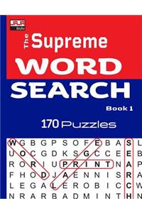 Supreme WORD SEARCH Puzzle Book 1