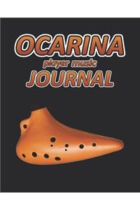 Ocarina Player Music Journal