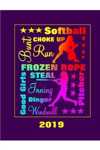 Softball Daily Planner