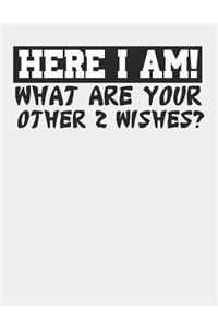 Here I Am! What Are Your Other 2 Wishes?
