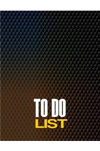 To Do List